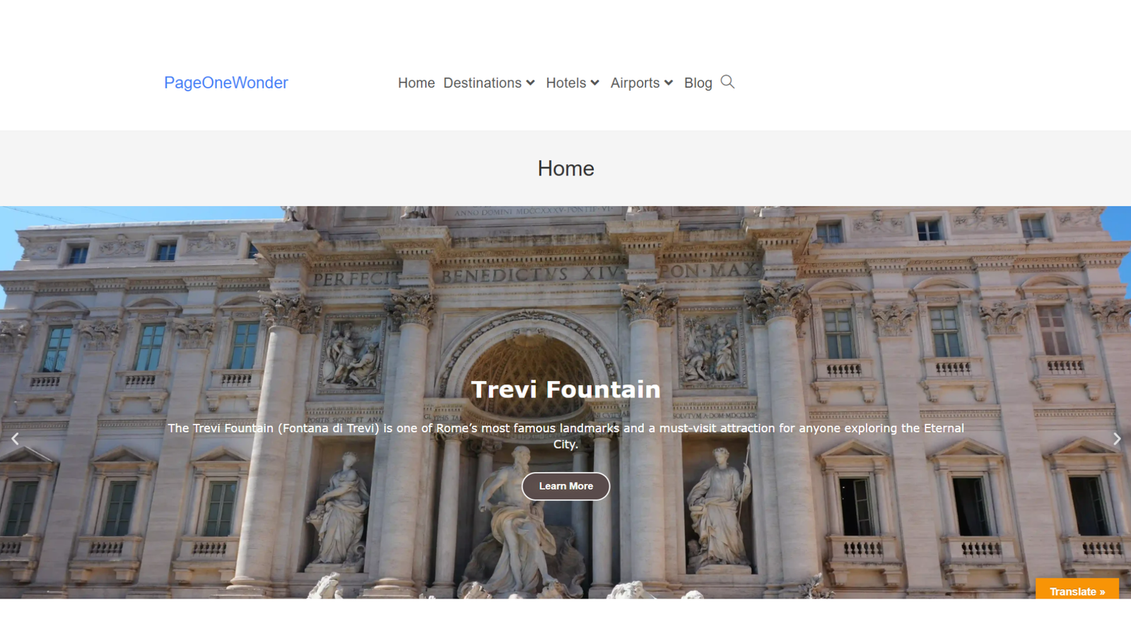 PageOneWonder (Website)